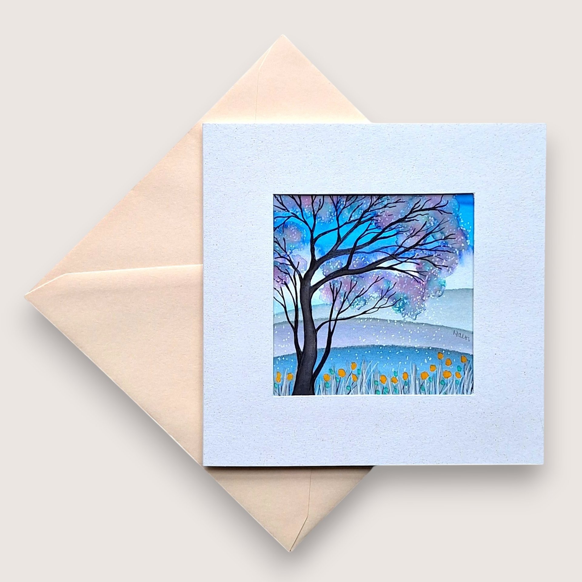 Mini Original Painting/ Card