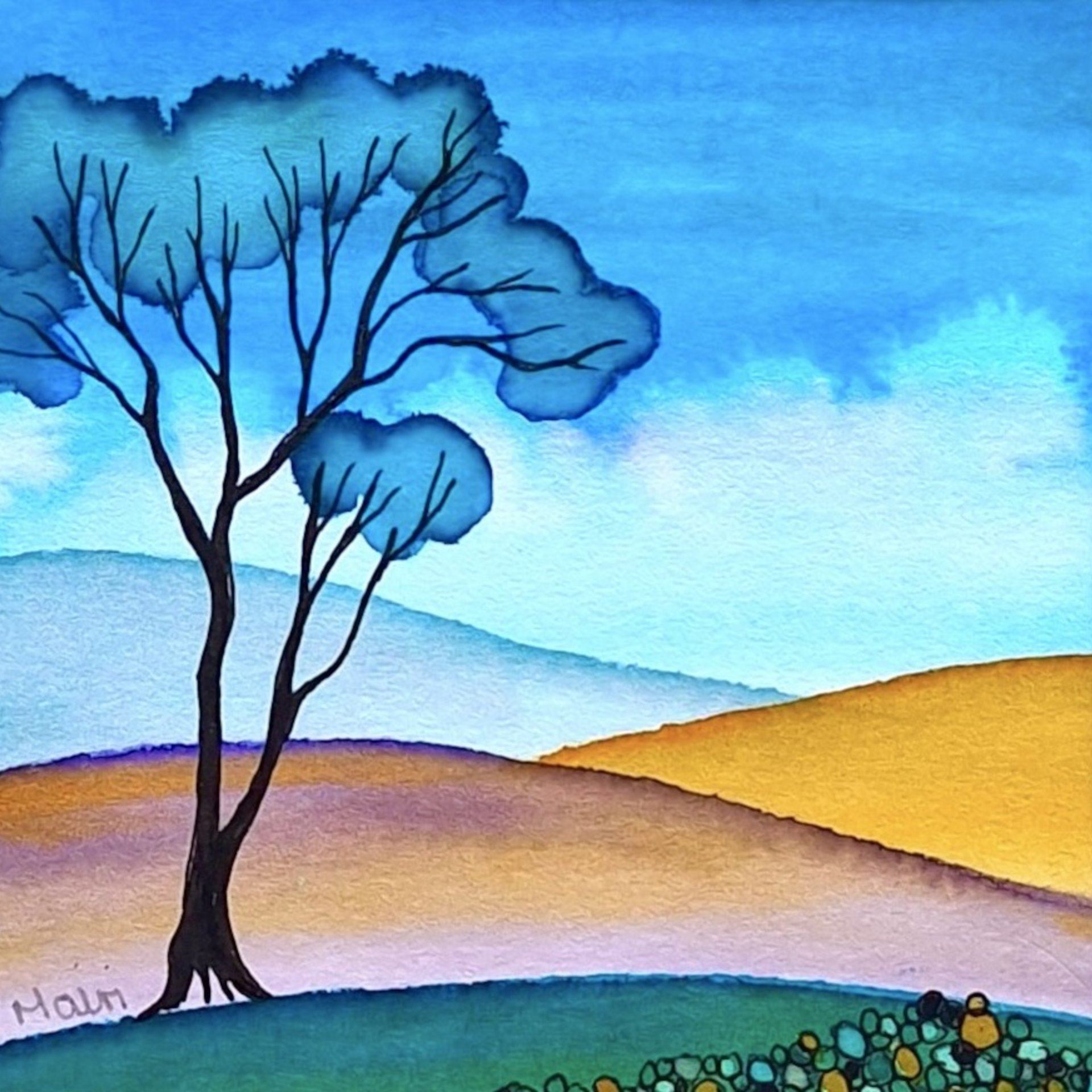 Small Original Painting (Framed)