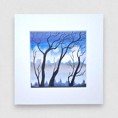 Small Mounted Original Painting